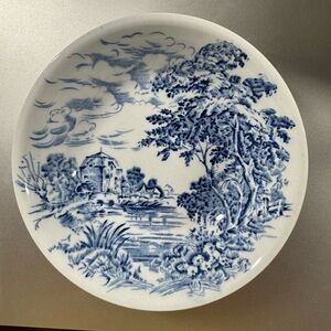 Enoch Wedgwood Countryside Blue Dessert Fruit Berry Bowl 5-1/8"